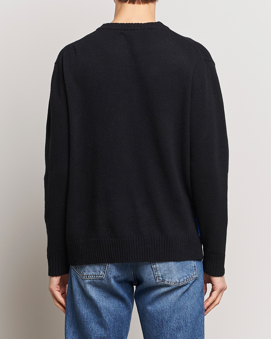 Herre | Gensere | NN07 | Jason Mohair Wool Sweater Black Multi