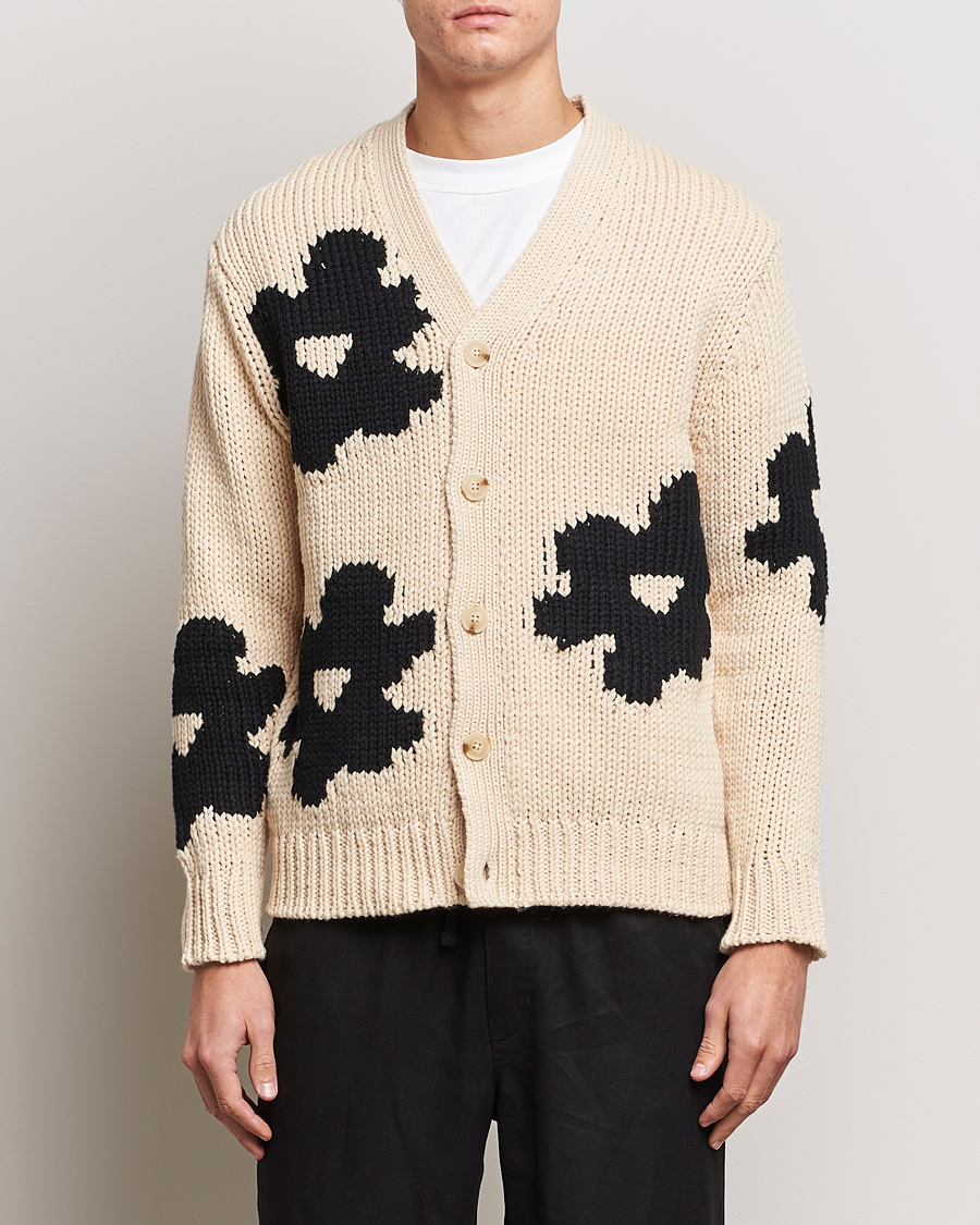 Herre | Gensere | NN07 | Mika Cardigan Ecru Multi