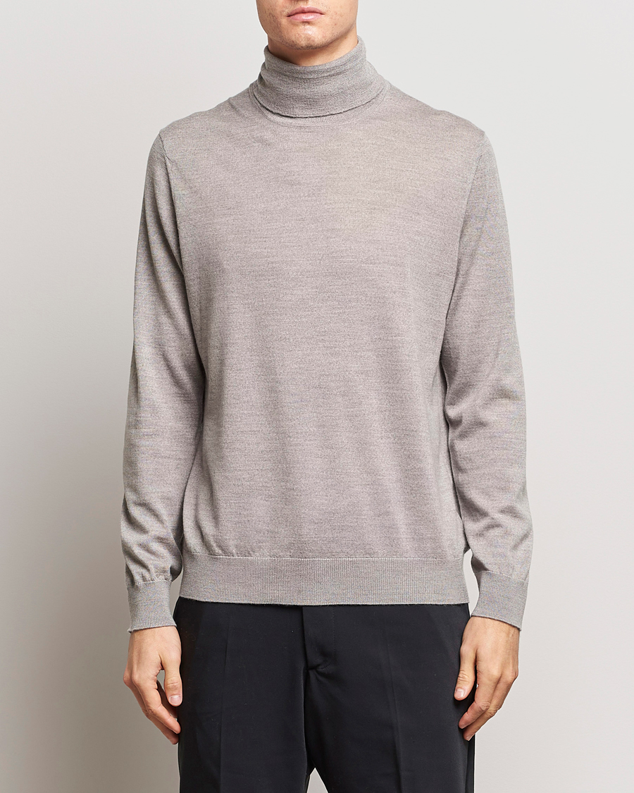 Herre | 30% salg | NN07 | Richard Wool Rollneck Stone