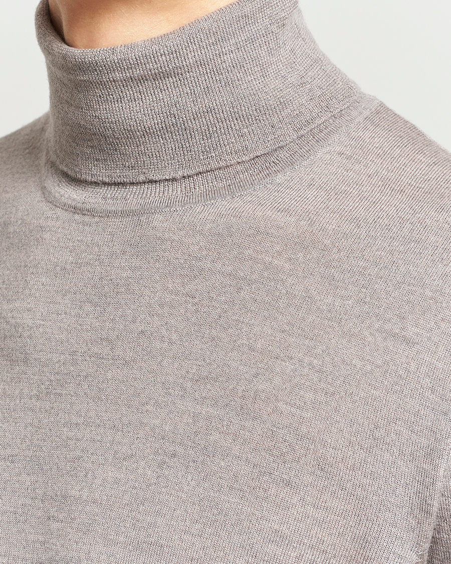 Herre | Gensere | NN07 | Richard Wool Rollneck Stone