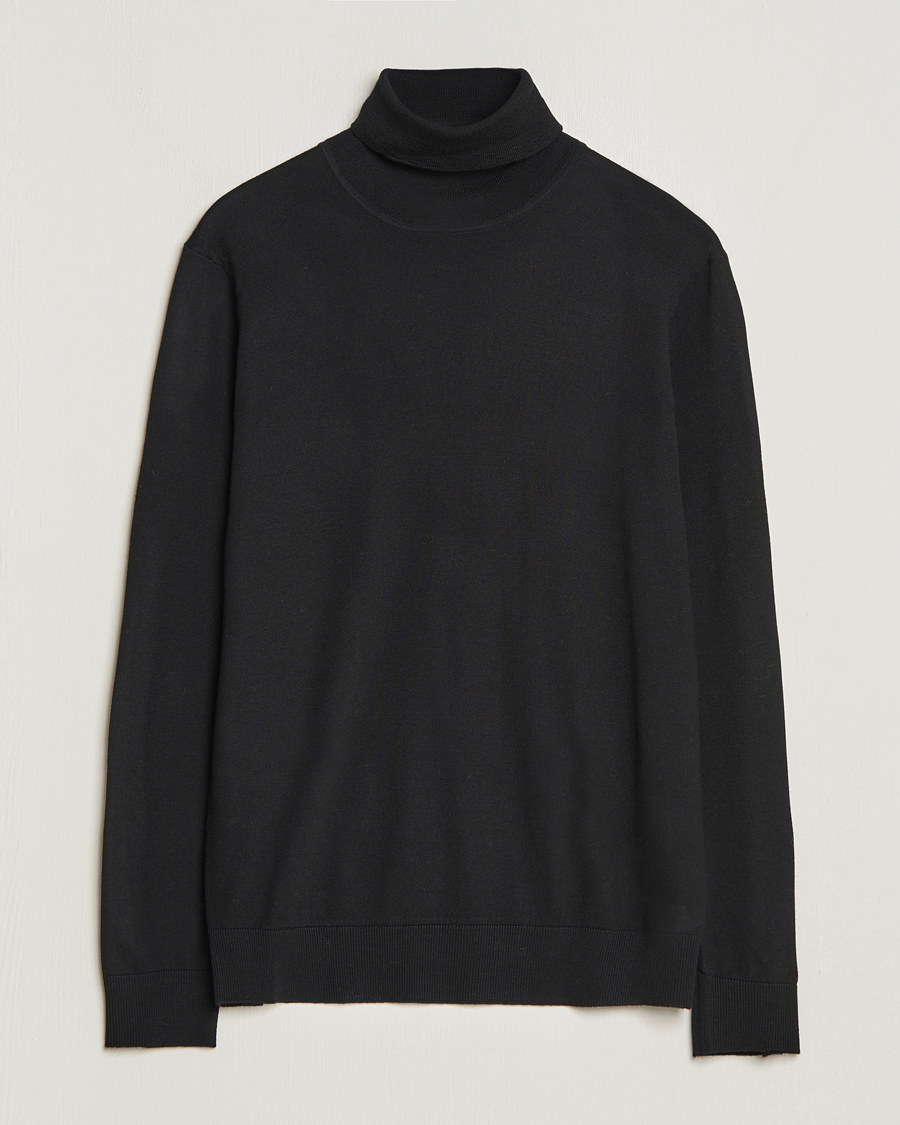 Herre | Gensere | NN07 | Richard Wool Rollneck Black