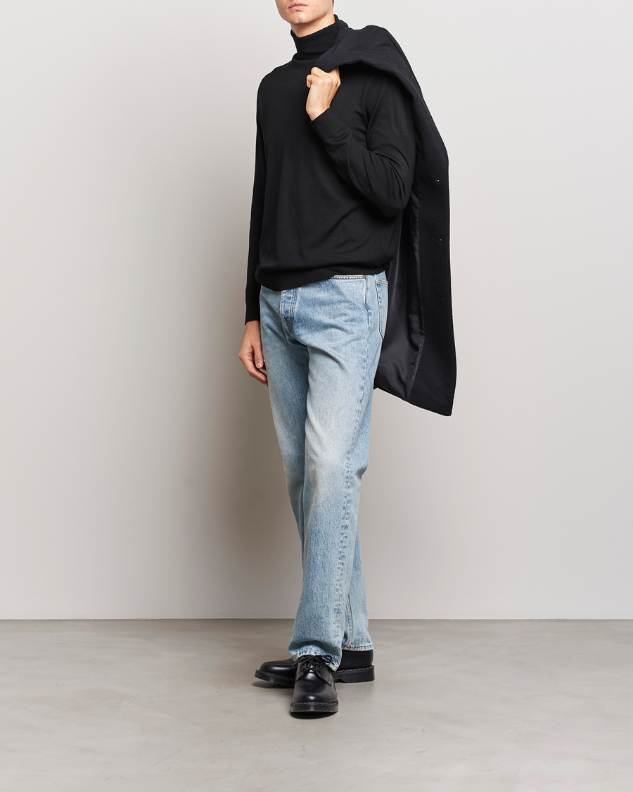 Herre | Gensere | NN07 | Richard Wool Rollneck Black