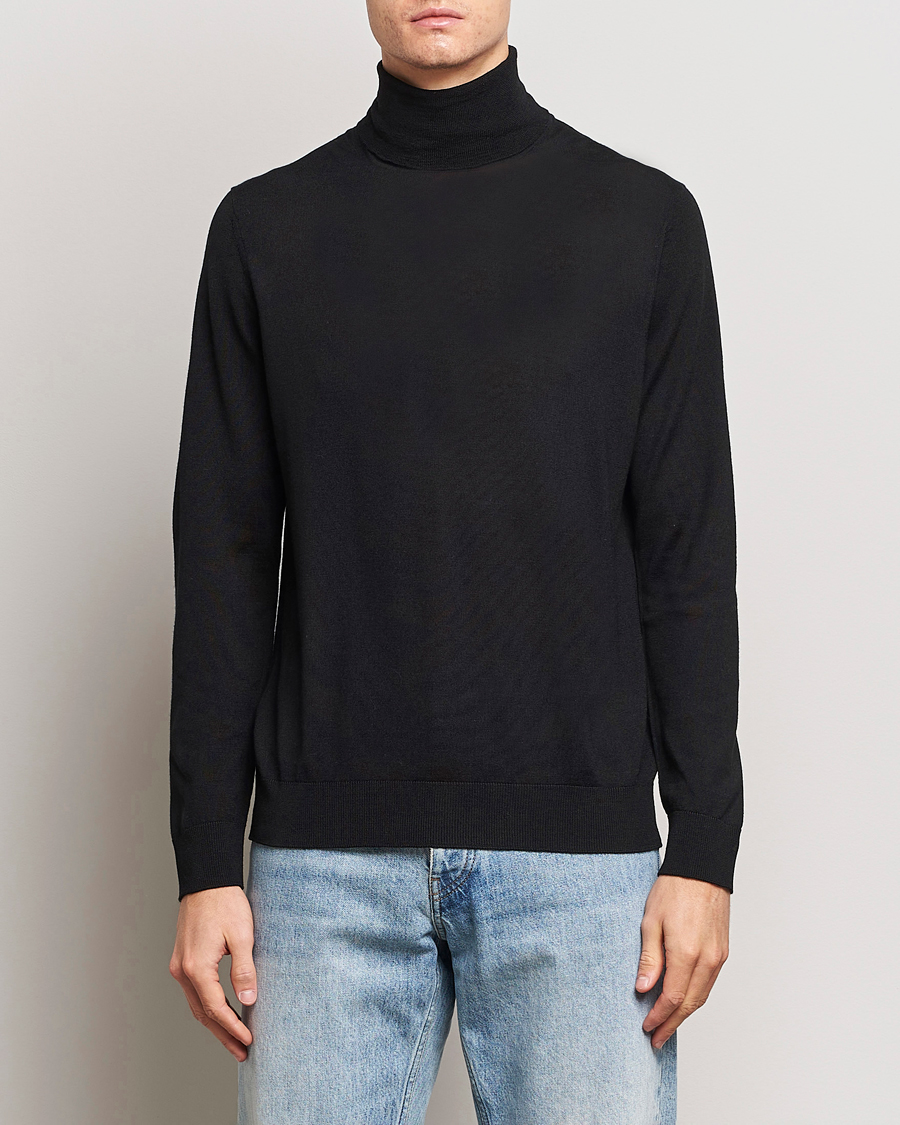 Herre | Salg klær | NN07 | Richard Wool Rollneck Black