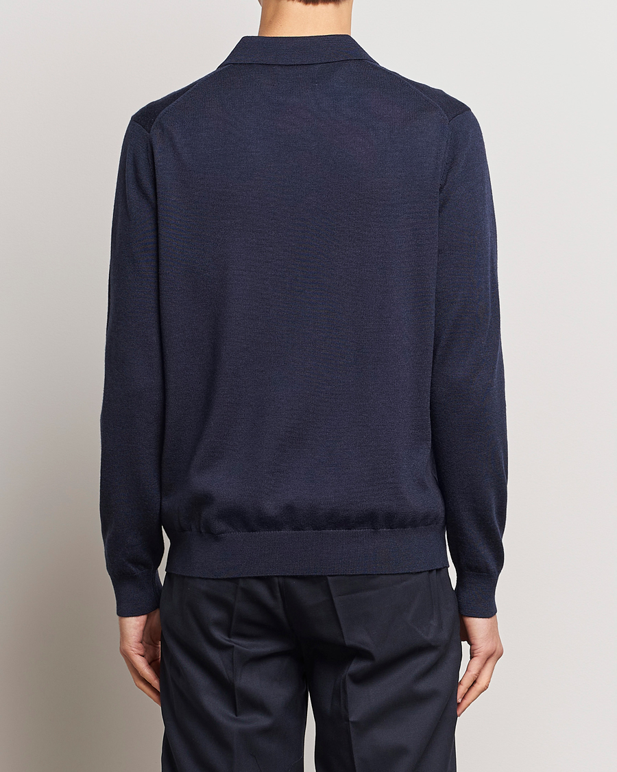 Herre | Gensere | NN07 | Sergio Half Zip Navy Melange