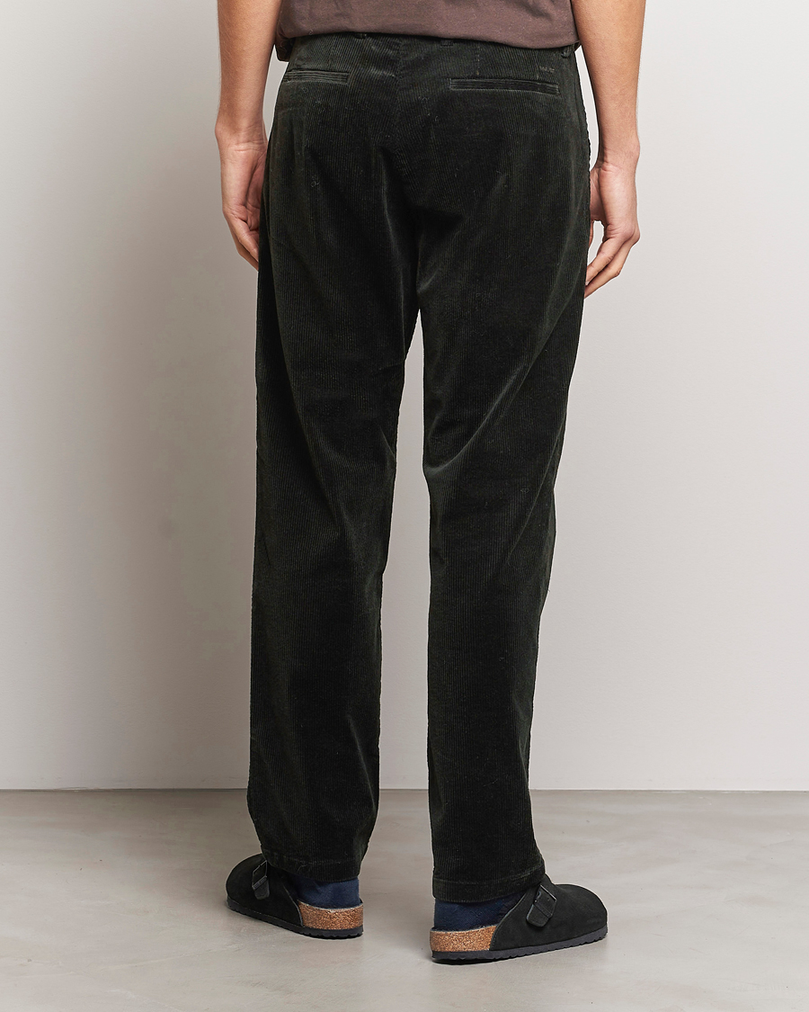 Herre | Bukser | NN07 | Alex Straight Fit Corduroy Pants Dark Green