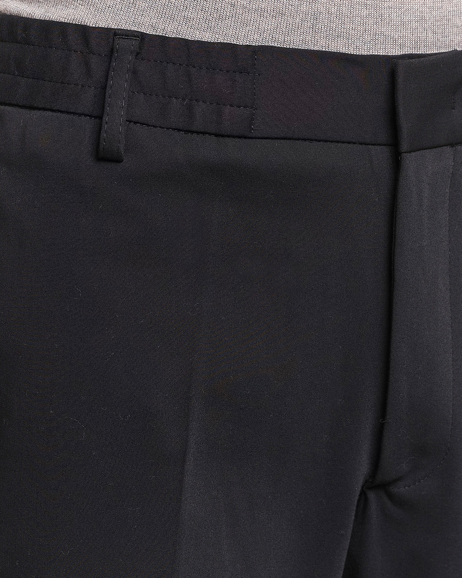 Herre | Bukser | NN07 | Billie Cotton Drawstring Trousers Black