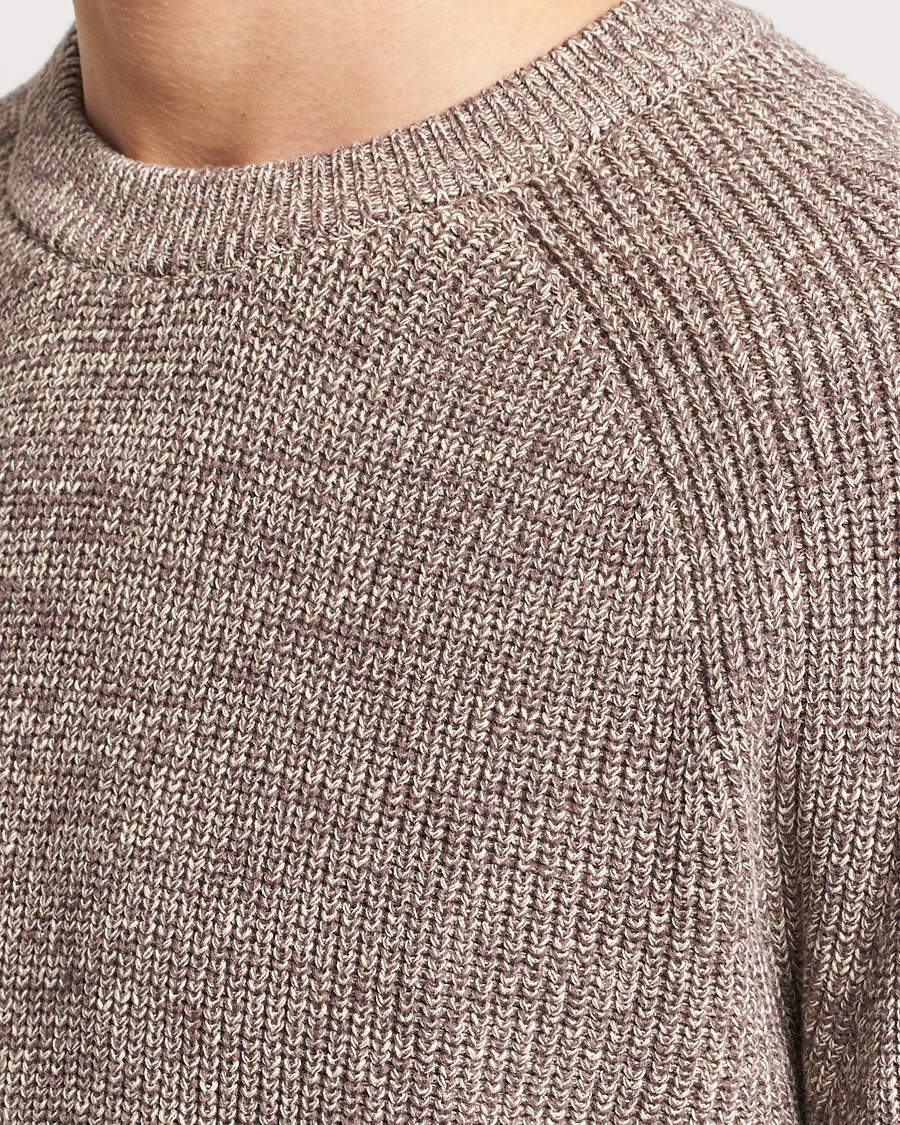 Herre | Gensere | NN07 | Jacobo Cotton Crewneck Sweater Iron Melange