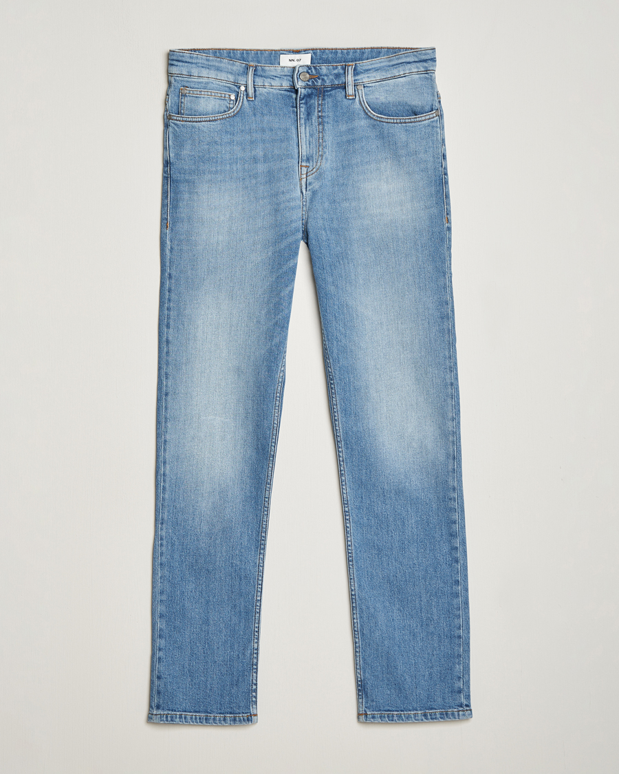 Herre | Jeans | NN07 | Johnny Straight Fit Jeans Light Blue