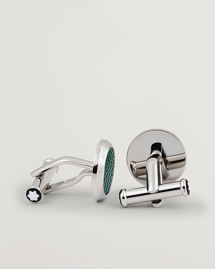 Herre | Assesoarer | Montblanc | Cufflinks Meisterstück Green Steel