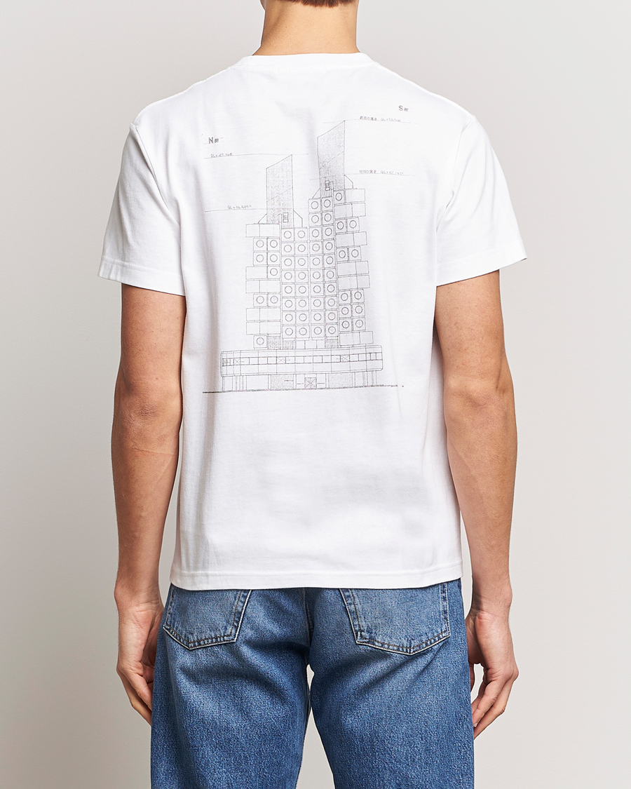 Herre | T-Shirts | Beams Japan | Metabolism T-Shirt White