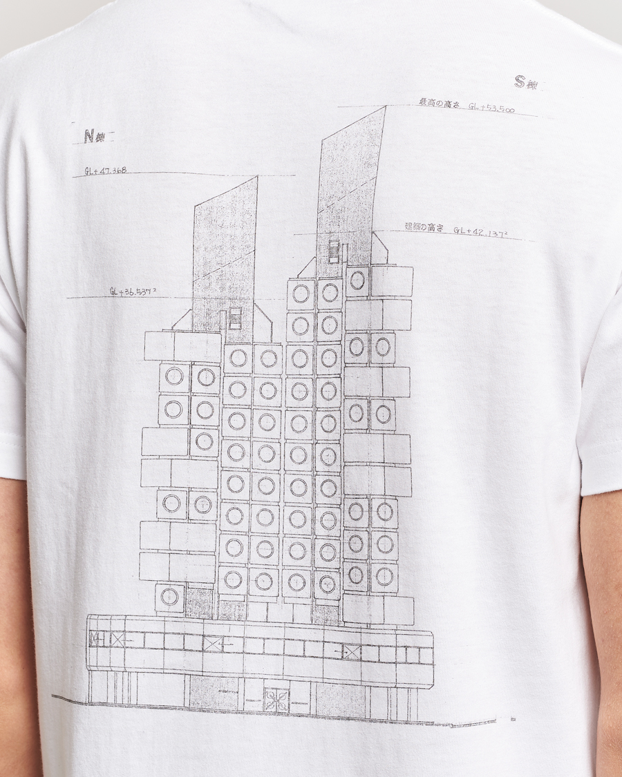 Herre | T-Shirts | Beams Japan | Metabolism T-Shirt White