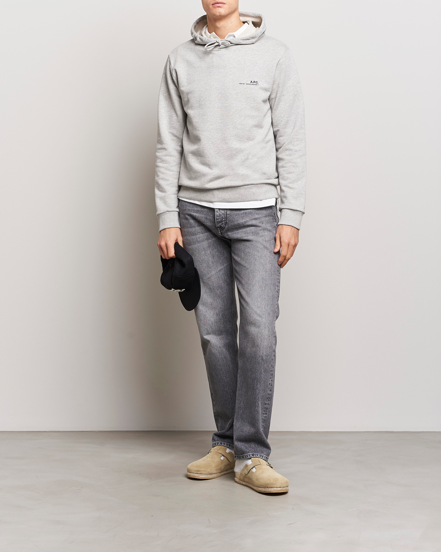 Herre | Gensere | A.P.C. | Item Hoodie Heather Grey