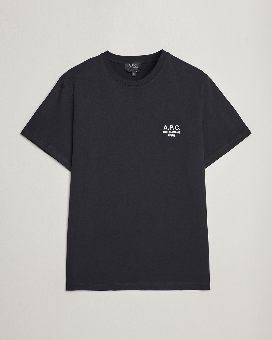 Herre | T-Shirts | A.P.C. | Raymond T-Shirt Black