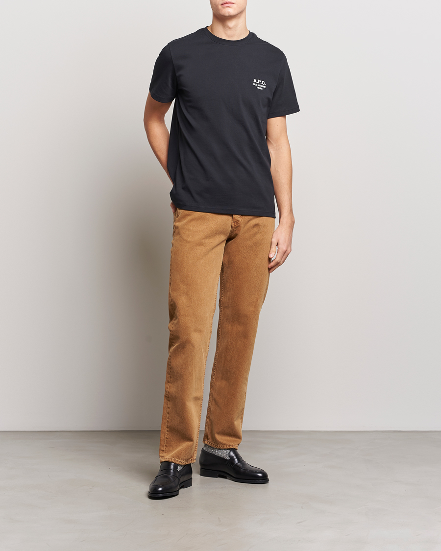 Herre | T-Shirts | A.P.C. | Raymond T-Shirt Black