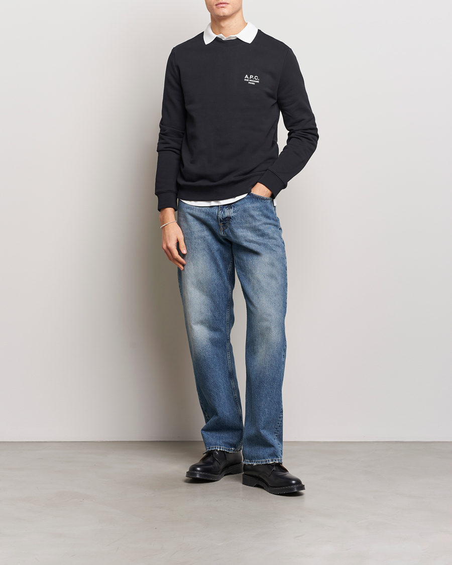 Herre | Gensere | A.P.C. | Rider Sweatshirt Black