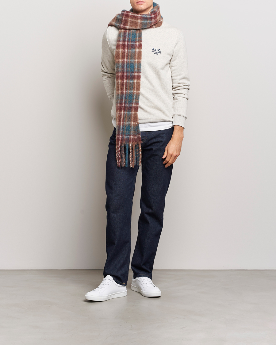 Herre | Gensere | A.P.C. | Rider Sweatshirt Heather Grey