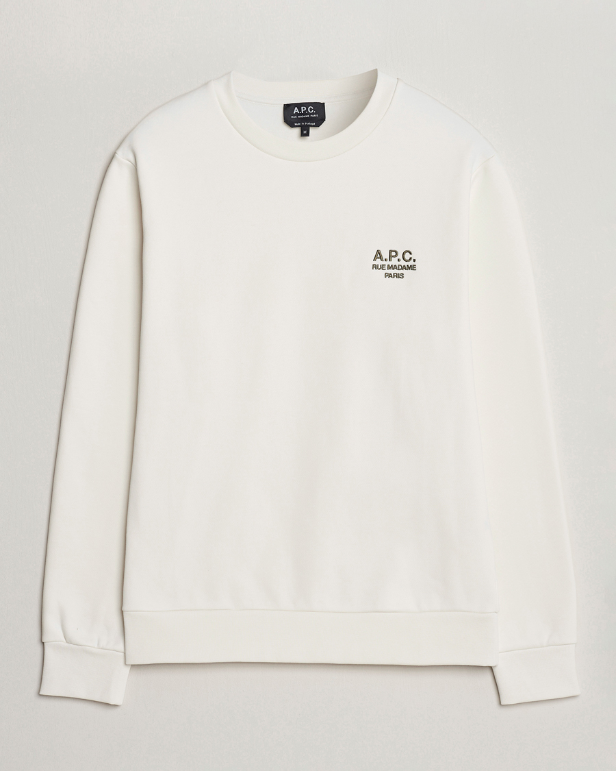 Herre | Gensere | A.P.C. | Rider Sweatshirt Chalk