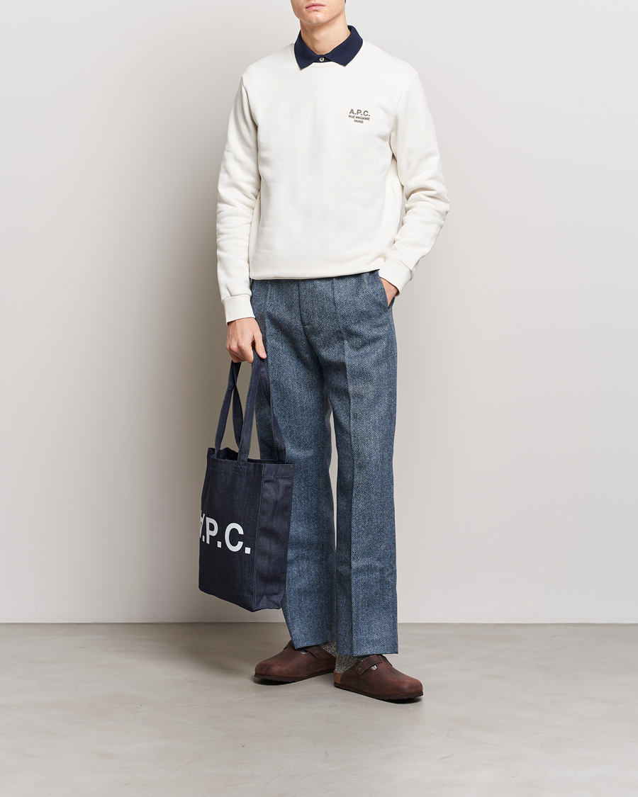 Herre | Gensere | A.P.C. | Rider Sweatshirt Chalk