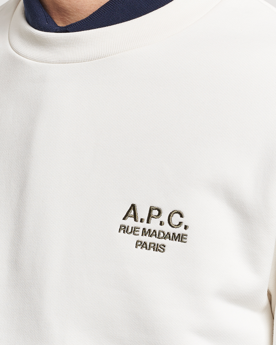 Herre | Gensere | A.P.C. | Rider Sweatshirt Chalk