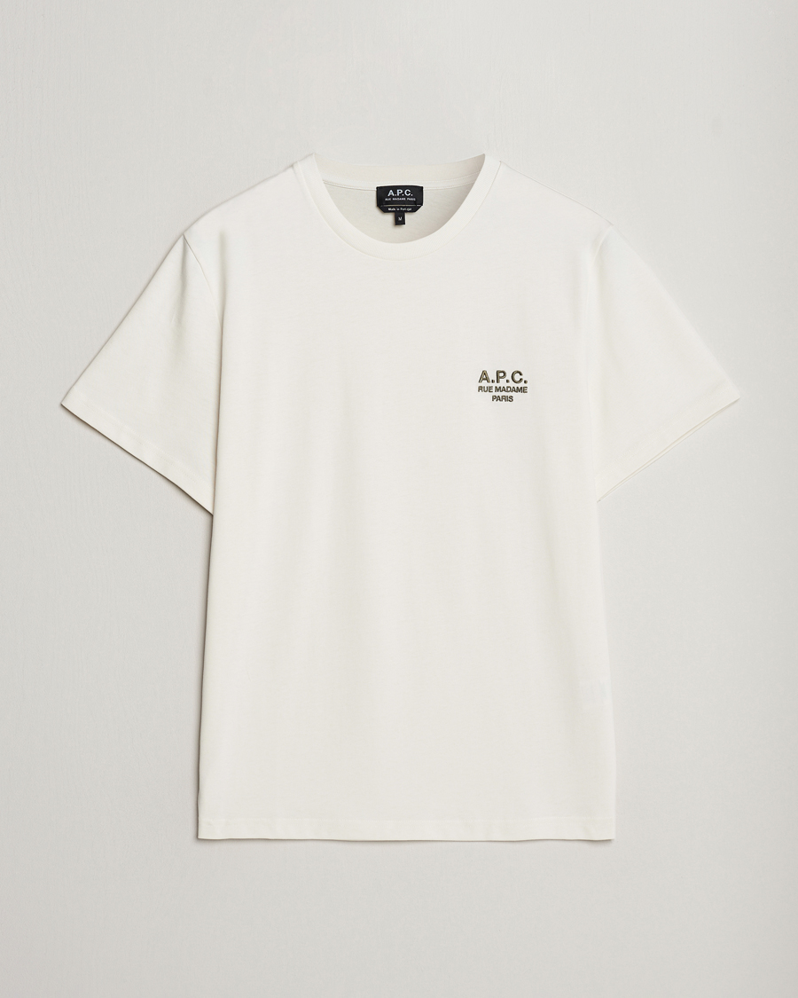 Herre | T-Shirts | A.P.C. | Raymond T-Shirt Chalk