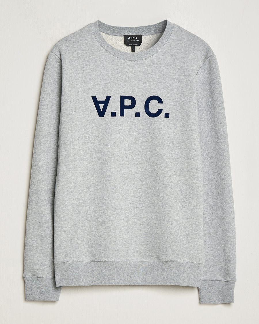 Herre | Gensere | A.P.C. | VPC Sweatshirt Heather Grey