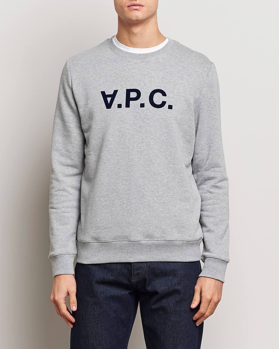 Herre | Contemporary Creators | A.P.C. | VPC Sweatshirt Heather Grey