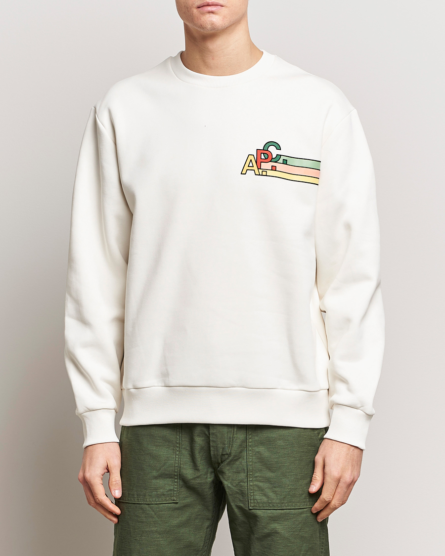 Herre | A.P.C. | A.P.C. | Spring Sweatshirt Chalk