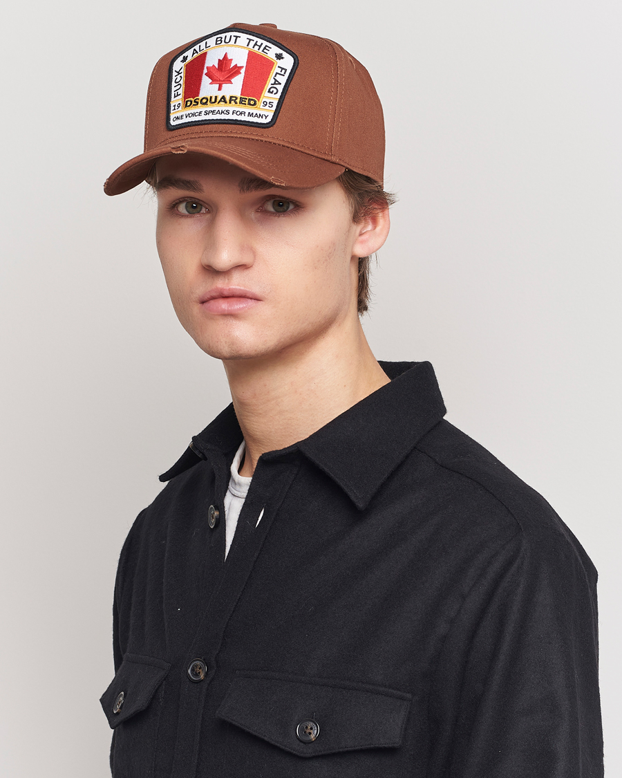 Herr | Accessoarer | Dsquared2 | Big Leaf Baseball Cap Hazel