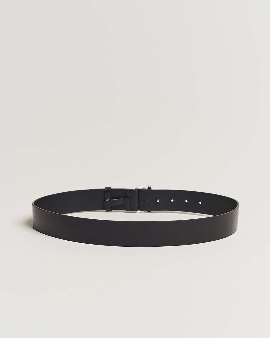 Herre | Dsquared2 Leaf Plaque Belt Black | Dsquared2 | Leaf Plaque Belt Black