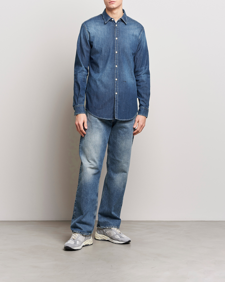 Herre | Skjorter | Dsquared2 | Relax Dan Denim Shirt Blue