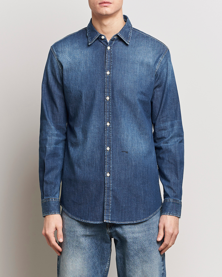 Herre | Klær | Dsquared2 | Relax Dan Denim Shirt Blue