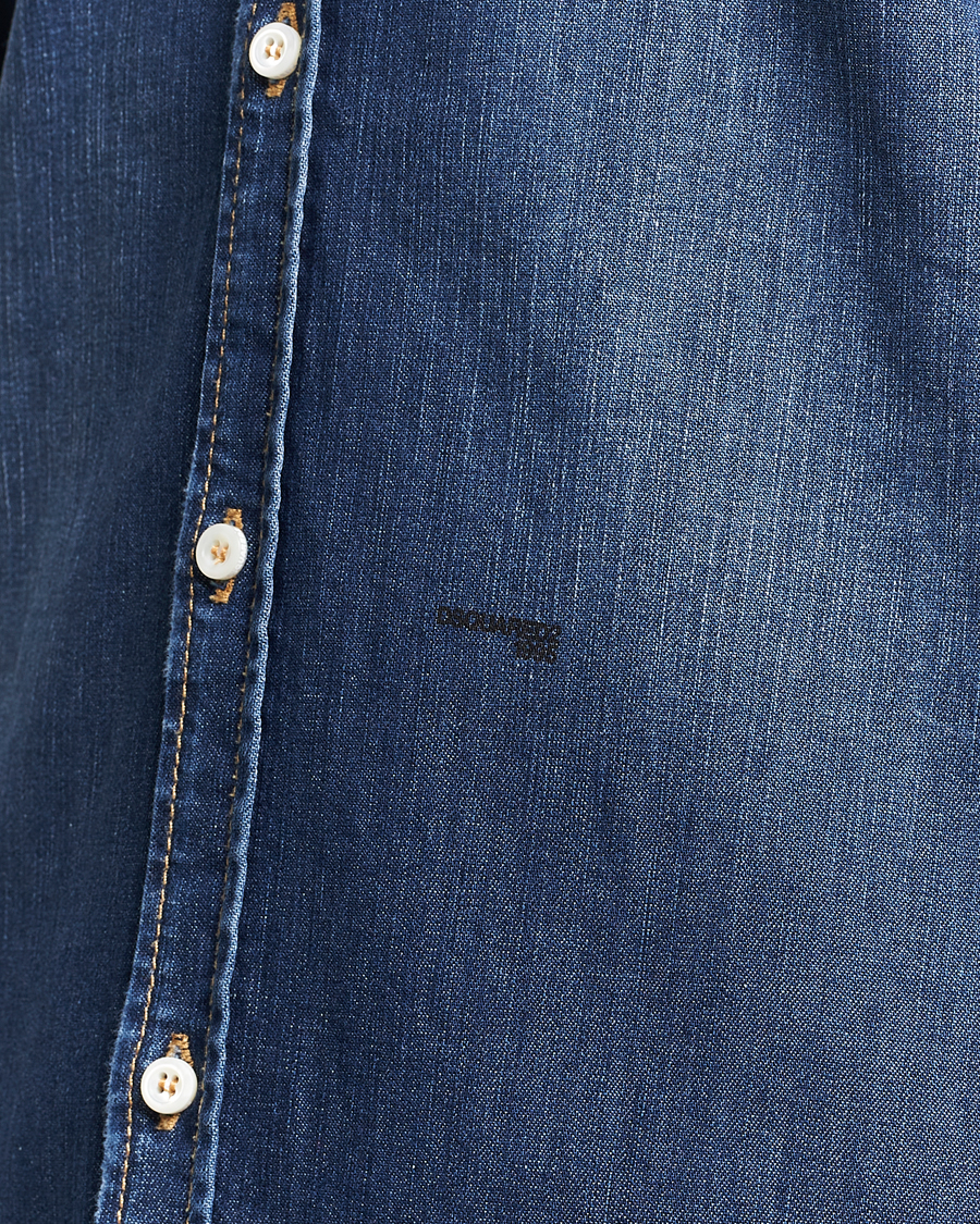 Herre | Skjorter | Dsquared2 | Relax Dan Denim Shirt Blue