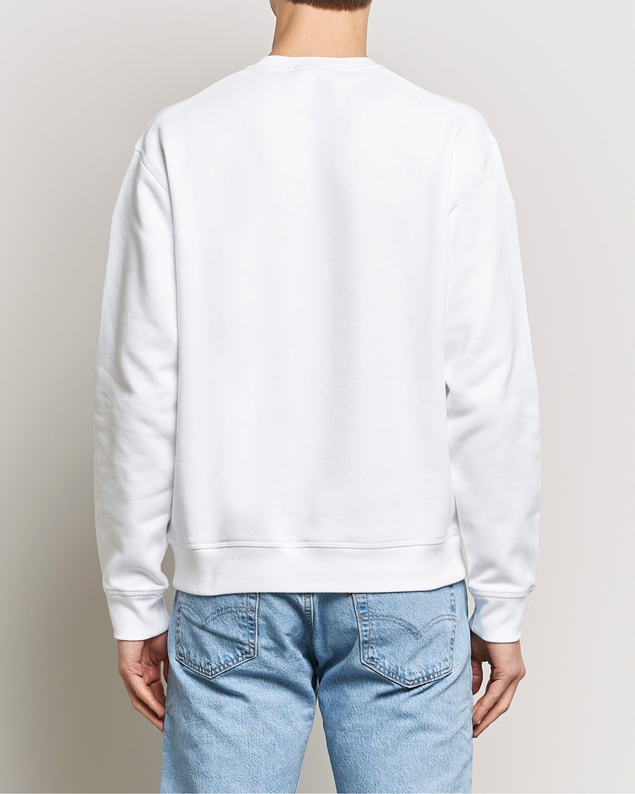 Herre | Gensere | Dsquared2 | Icon Small Logo Crew Neck Sweatshirt White