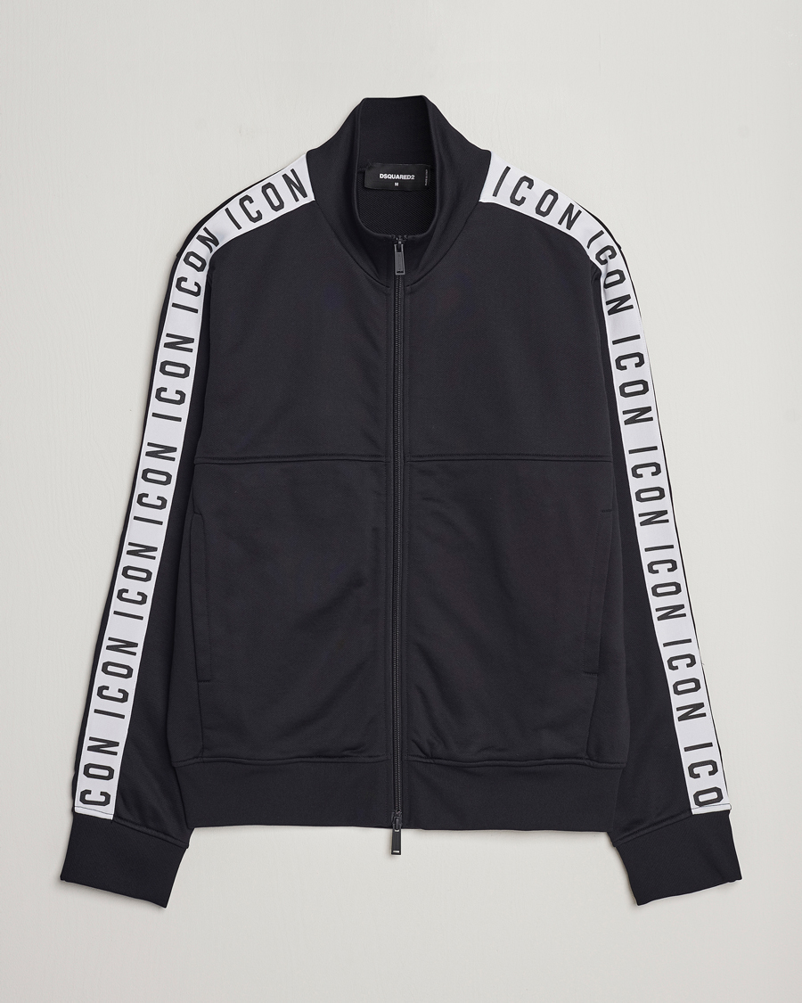 Herre | Gensere | Dsquared2 | Dean Sport Full Zip Track Jacket Black