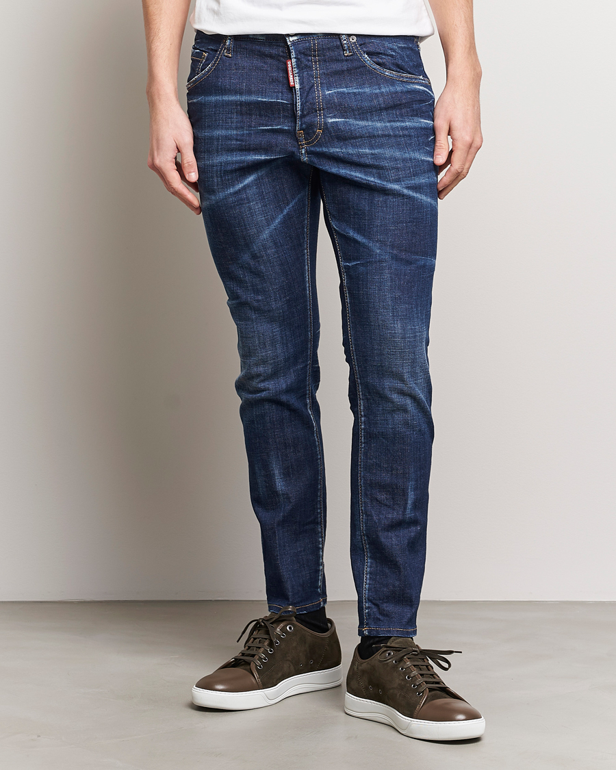 Herre |  | Dsquared2 | Skater Jeans Navy Blue