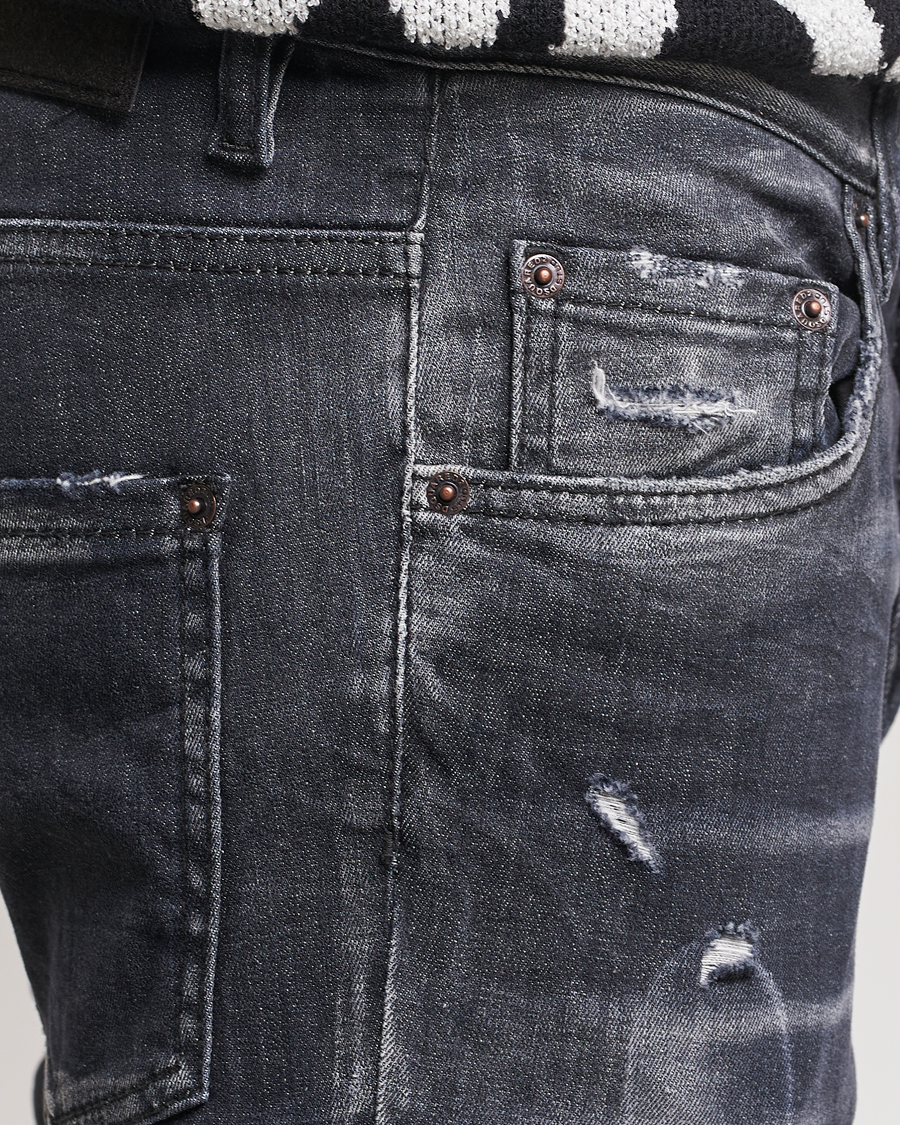 Herre | Jeans | Dsquared2 | Skater Jeans Washed Black