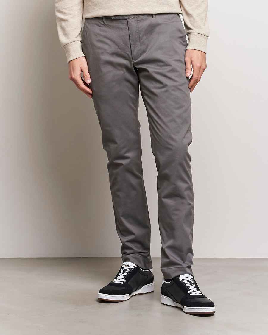 Herre | Jakke og bukse | Polo Ralph Lauren | Slim Fit Stretch Chinos Norfolk Grey