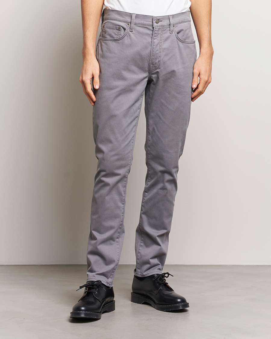Herre | 5-lommersbukser | Polo Ralph Lauren | Sullivan Twill Stretch 5-Pocket Pants Perfect Grey
