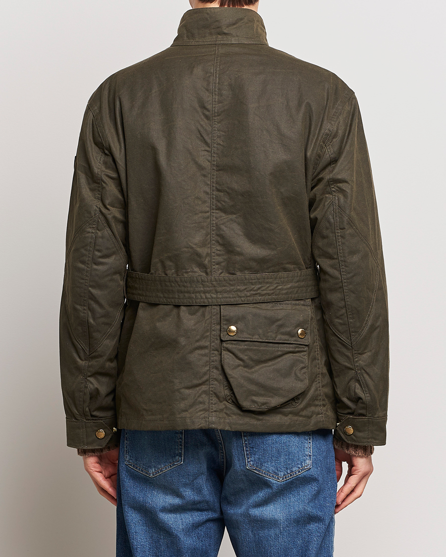 Herre | Jakker | Polo Ralph Lauren | Waxed Field Jacket Oil Cloth Green