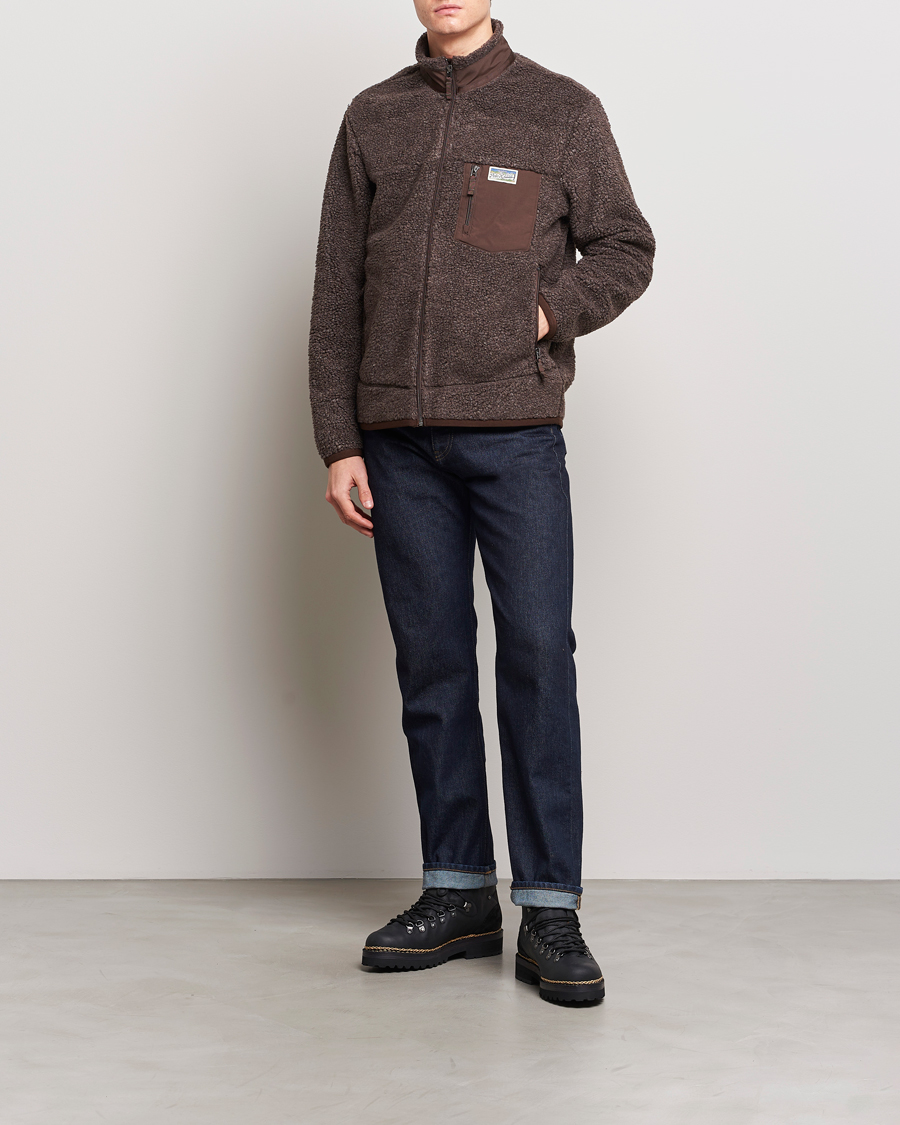 Herre | Jakker | Polo Ralph Lauren | Hi-Pile Fleece Full-Zip Jacket Dark Beech