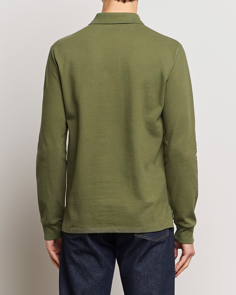 Herre | Gensere | Polo Ralph Lauren | Custom Slim Fit Long Sleeve Polo Dark Sage