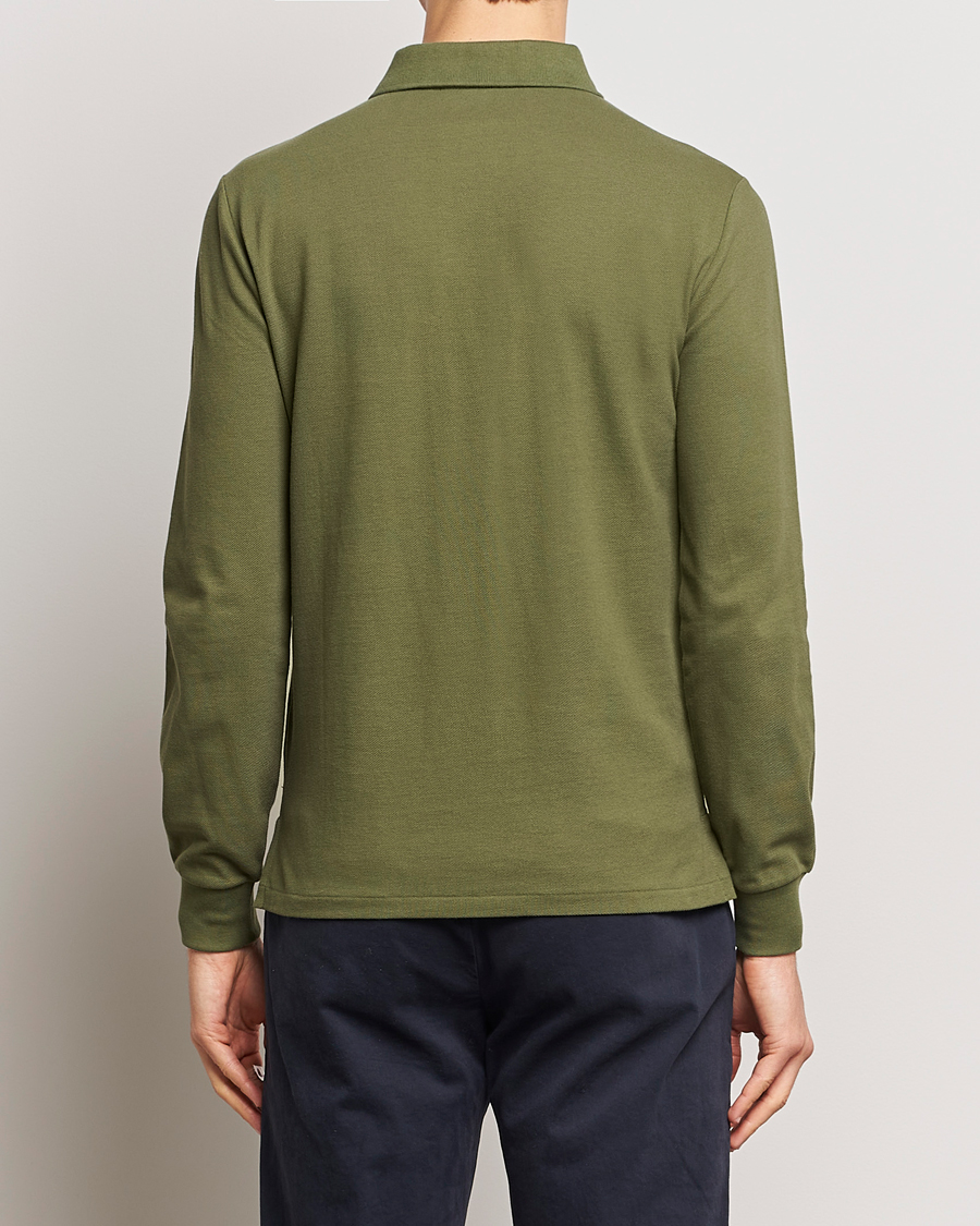 Herre | Gensere | Polo Ralph Lauren | Slim Fit Long Sleeve Polo Dark Sage