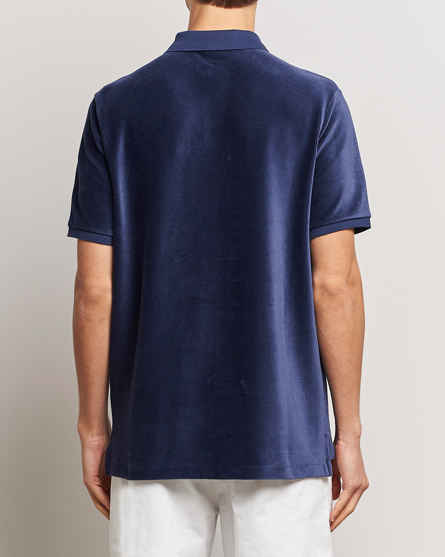 Herre | Pikéer | Polo Ralph Lauren | Corduroy Polo Newport Navy