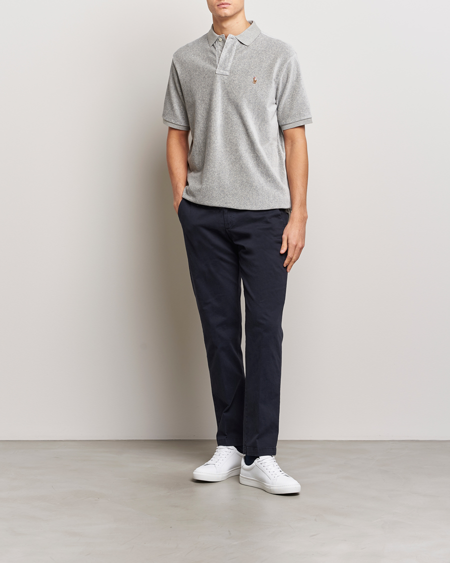Herre | Pikéer | Polo Ralph Lauren | Corduroy Polo Andover Heather