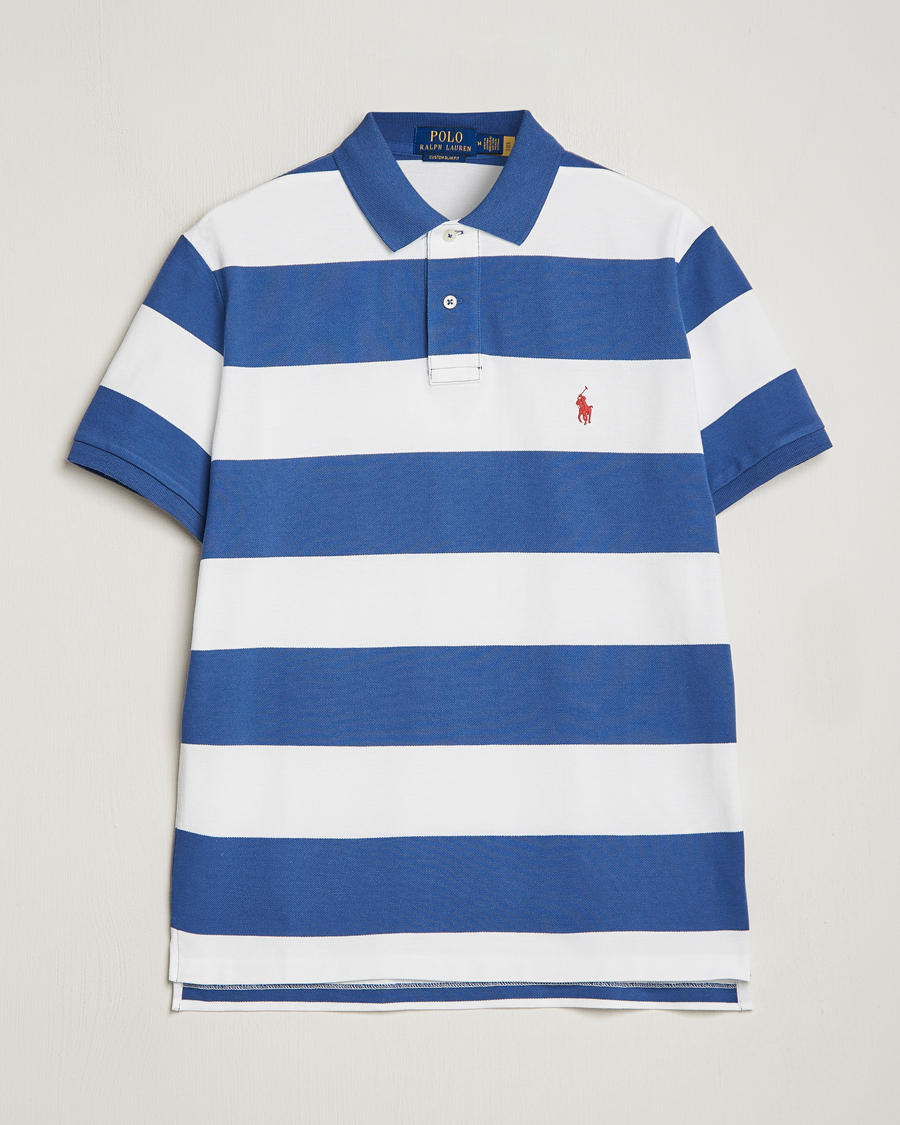 Herre | Pikéer | Polo Ralph Lauren | Barstriped Polo Blue/White