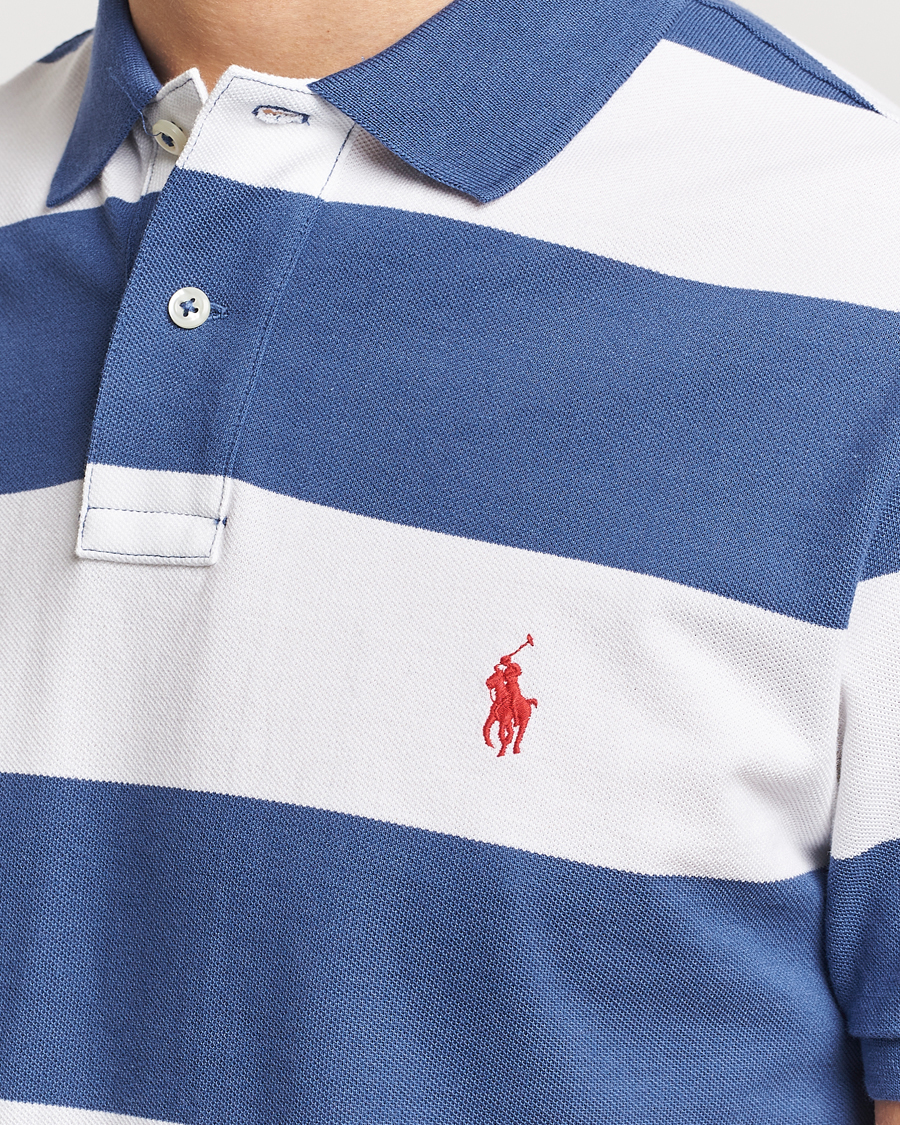 Herre | Pikéer | Polo Ralph Lauren | Barstriped Polo Blue/White