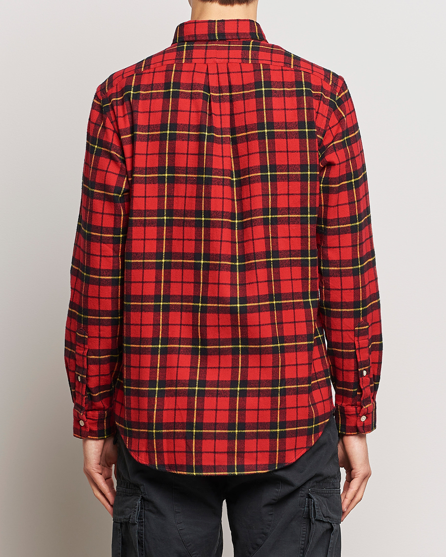 Herre | Skjorter | Polo Ralph Lauren | Lunar New Year Flannel Checked Shirt Red/Black