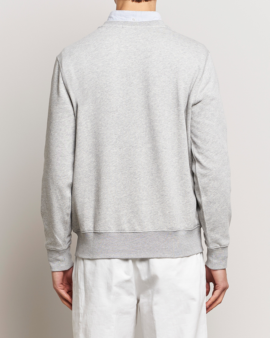 Herre | Gensere | Polo Ralph Lauren | Printed Bear Crew Neck Sweatshirt Andover Heather
