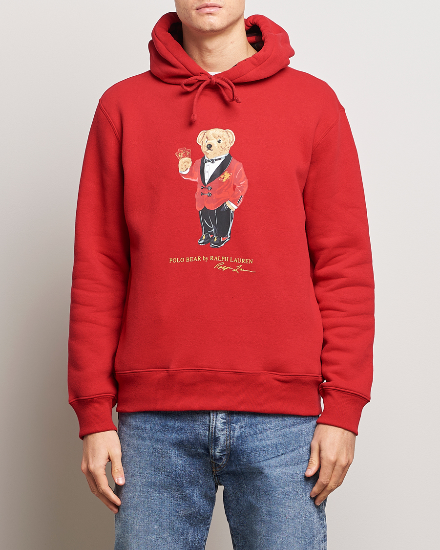 Herre | Gensere | Polo Ralph Lauren | Lunar New Year Bear Hoodie Red