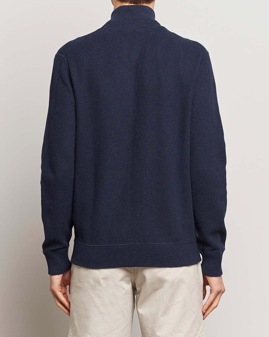 Herre | Gensere | Polo Ralph Lauren | Textured Full-Zip Navy Heather